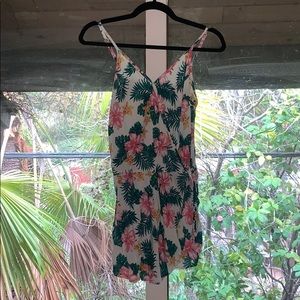 Arizona Jean Co Tropical Print Romper